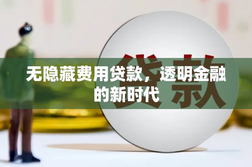 南票无隐藏费用贷款，透明金融的新时代