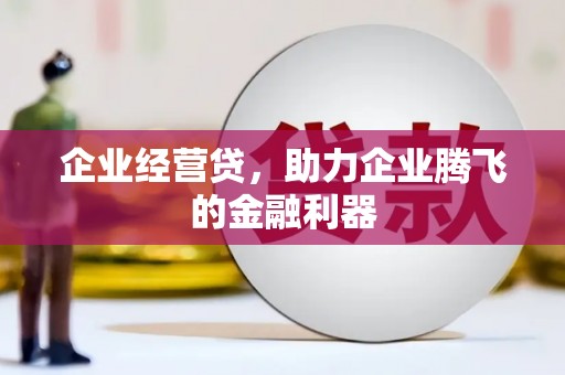 南票企业经营贷，助力企业腾飞的金融利器