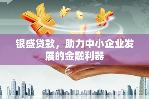 南票银盛贷款，助力中小企业发展的金融利器