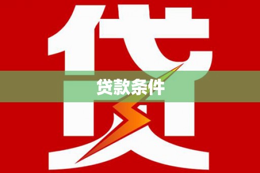 南票贷款条件