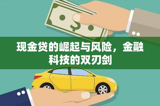 南票现金贷的崛起与风险，金融科技的双刃剑