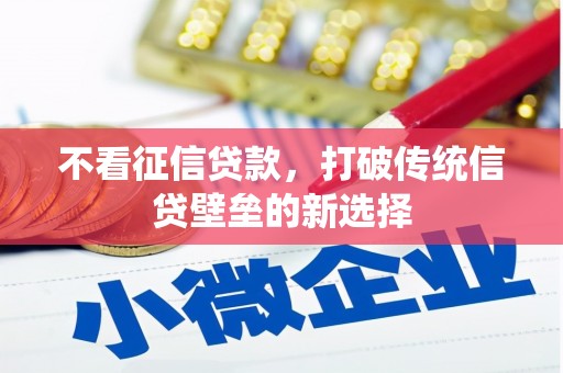 南票不看征信贷款，打破传统信贷壁垒的新选择