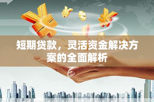 南票短期贷款，灵活资金解决方案的全面解析