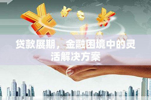 南票贷款展期，金融困境中的灵活解决方案