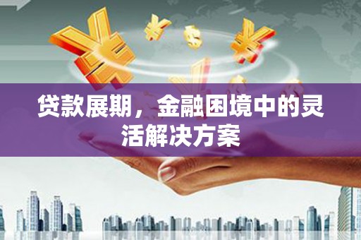 南票贷款展期，金融困境中的灵活解决方案