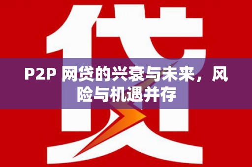 南票P2P 网贷的兴衰与未来，风险与机遇并存