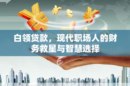 南票白领贷款，现代职场人的财务救星与智慧选择