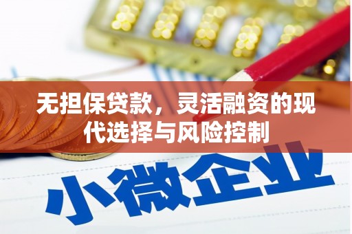 南票无担保贷款，灵活融资的现代选择与风险控制