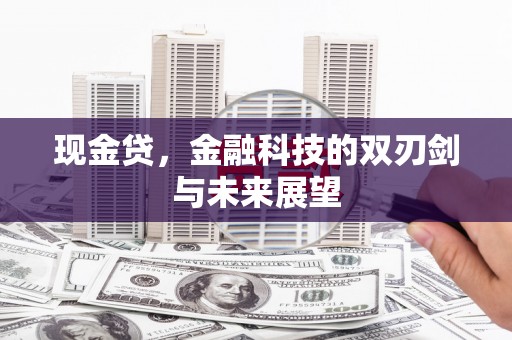 南票现金贷，金融科技的双刃剑与未来展望