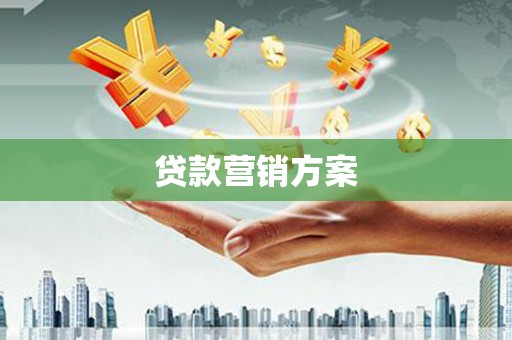 南票贷款营销方案