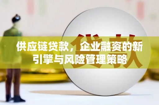 南票供应链贷款，企业融资的新引擎与风险管理策略