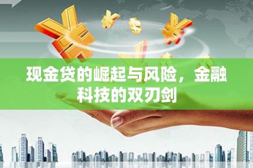 南票现金贷的崛起与风险，金融科技的双刃剑