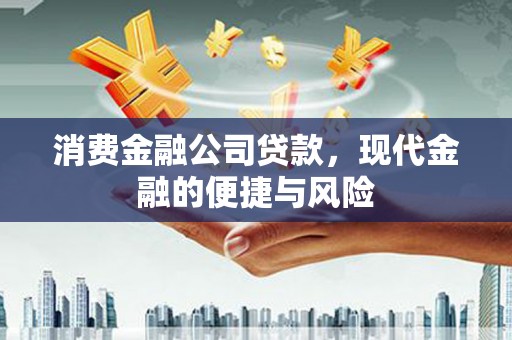 南票消费金融公司贷款，现代金融的便捷与风险